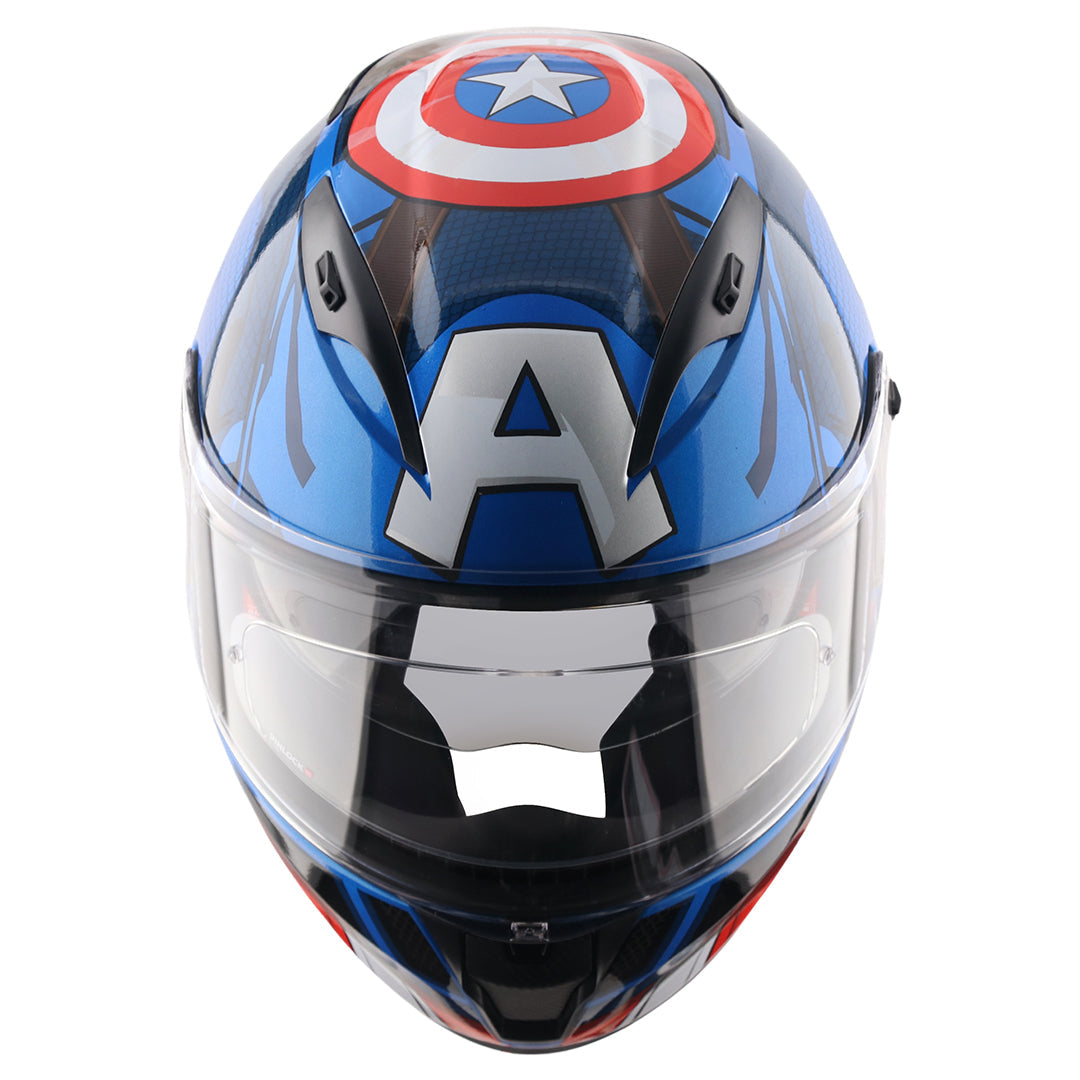 Street Marvel Captain America Helmet