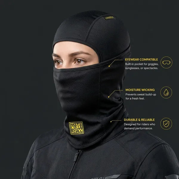 Waterproof Full Face Mask, Black
