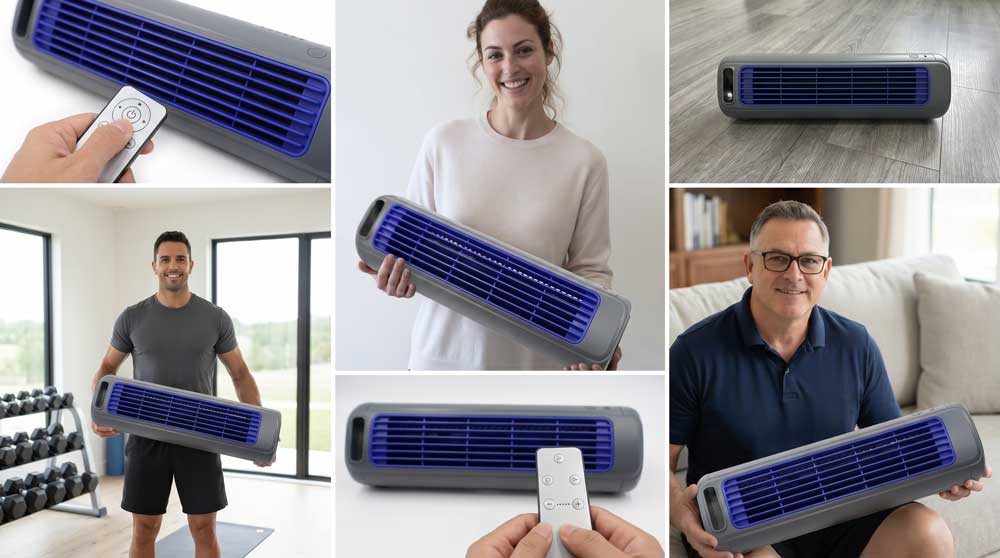 Air-conditioned fan