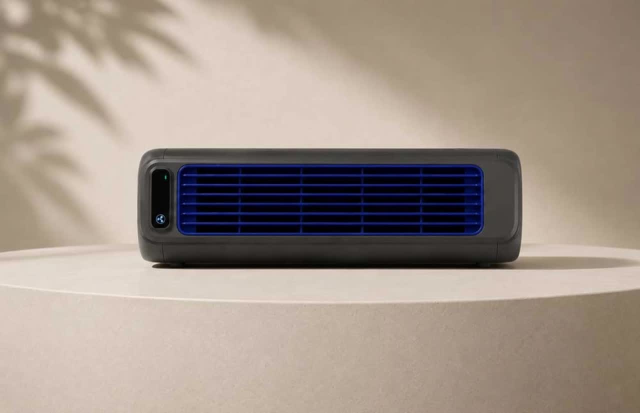 Air-conditioned fan