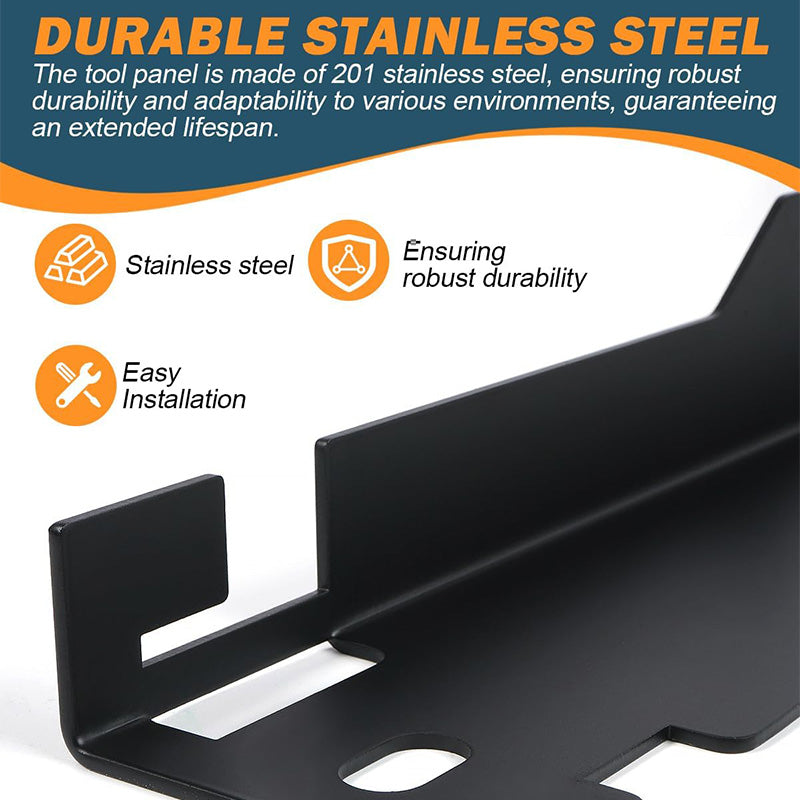 🔥 Anti-Slip Wheel Alignment Plate - Stainless Steel with Laser-Etched Scale