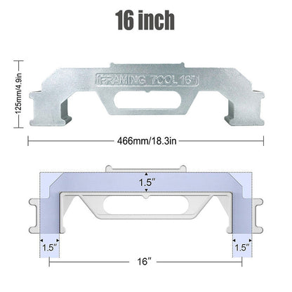 🏆LAST DAY SALE 50% OFF🔥Aluminum Alloy Framing Stud Layout Tool