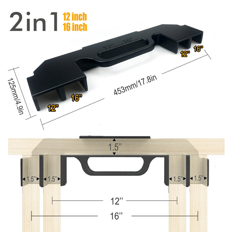 🏆LAST DAY SALE 50% OFF🔥Aluminum Alloy Framing Stud Layout Tool