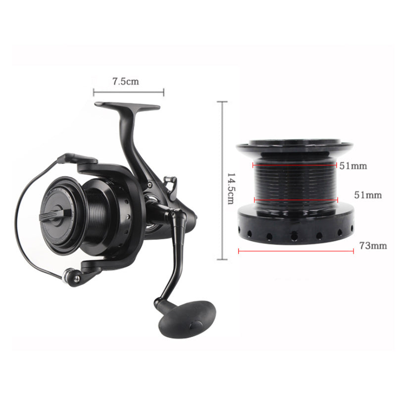 Dual Drag Baitrunner Spinning Reel
