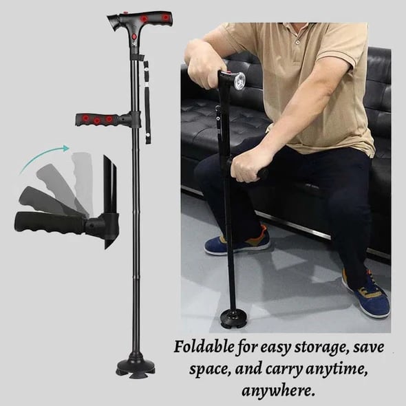 📢📢50% OFF !! ⏰Multifunctional Folding Elderly Cane🦯