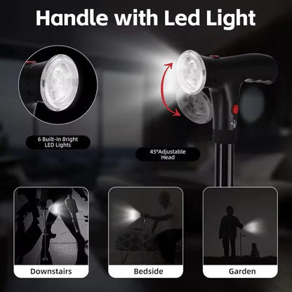 📢📢50% OFF !! ⏰Multifunctional Folding Elderly Cane🦯