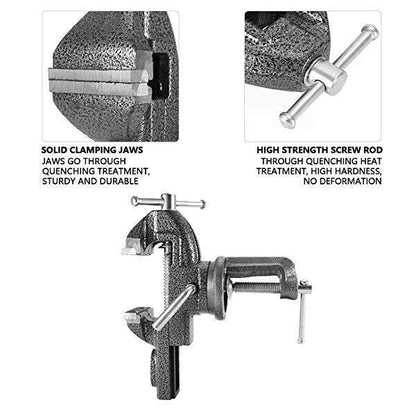 🔧💪 Heavy Duty Mini Universal Tool Bench Vise – 50% OFF!