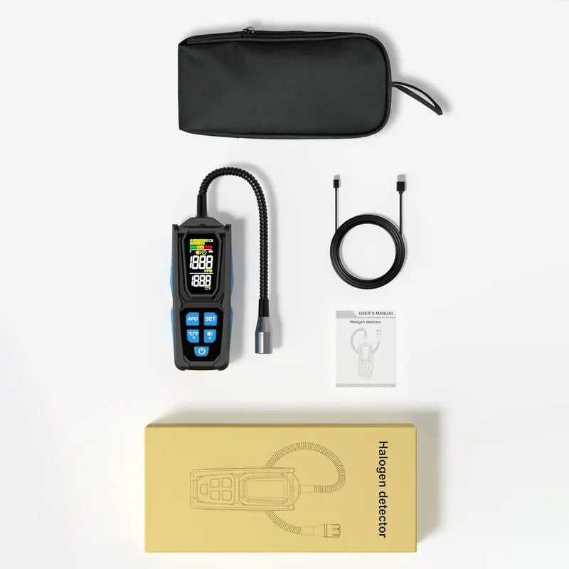 🔧 Rechargeable Halogen Leak Detector for Air Conditioner