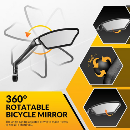 🎁2026 New Arrivals 50% OFF💥360° Rotatable Bicycle Rearview Mirror