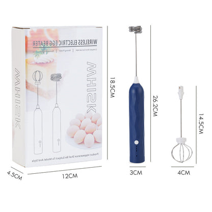 📢📢50% OFF !! ⏰Handheld Milk Frother with 3 Speeds Adjustable