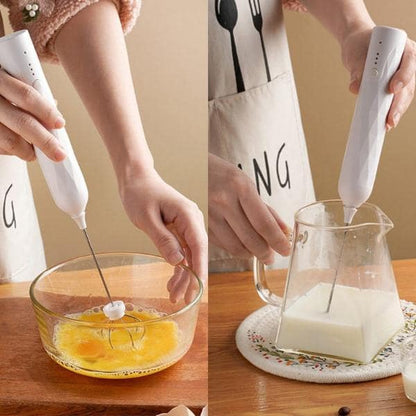 📢📢50% OFF !! ⏰Handheld Milk Frother with 3 Speeds Adjustable