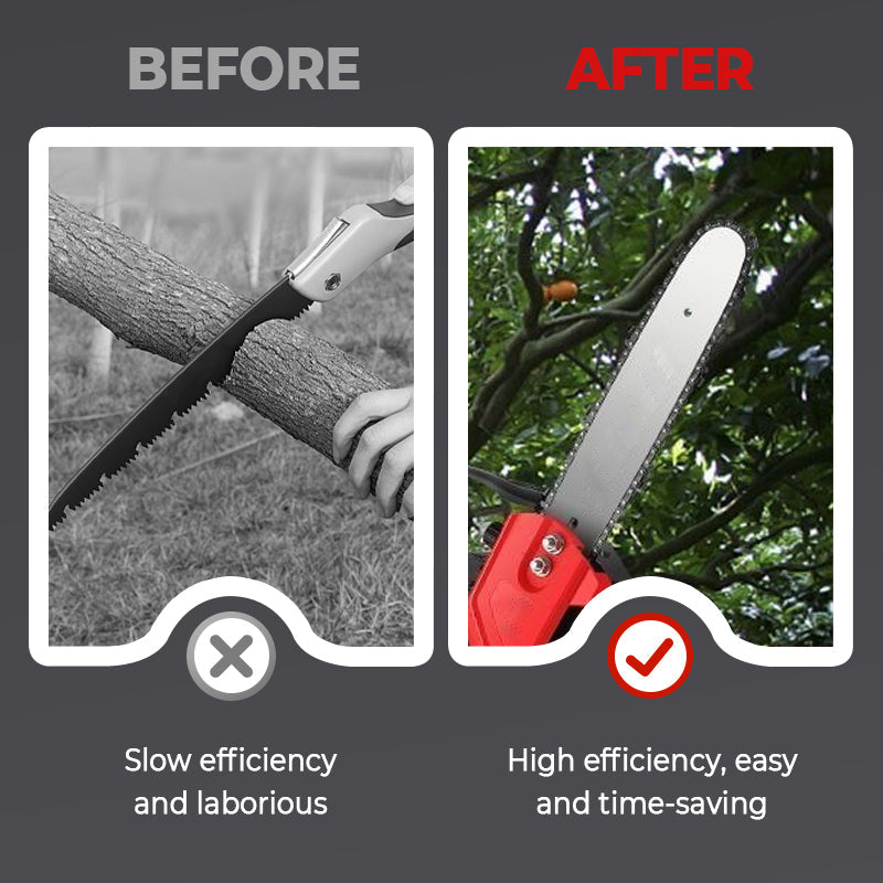 🔥LAST DAY SALE 50% OFF⚡Cordless high-power lithium battery chainsaw