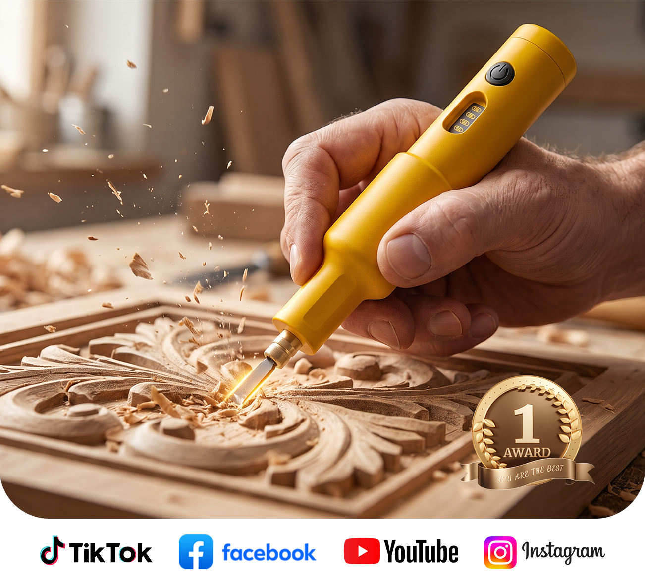 All-in-One Electric Carving Kit