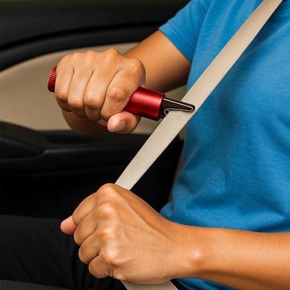 🚘A must-have for car owners✂️Mini quick-release window lifts and seatbelt cutters