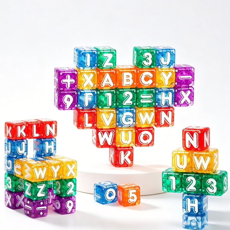 Magnetic Alphabet & Number Cubes for Children 🔤 Little Blocks, Big Learning – A Fun
