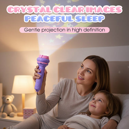 Early Education Projector Torch for Kids 🔦 Click, Project & Learn