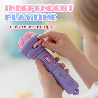 Early Education Projector Torch for Kids 🔦 Click, Project & Learn