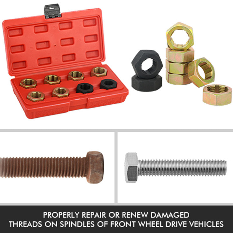 📢📢 50% OFF !! Over 27,400 Sold! 🔧 8-Piece Automotive Thread Repair Tool Set