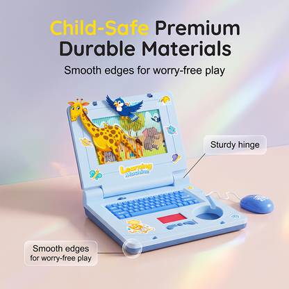 🎵 50% OFF! Interactive Simulation Toy Laptop – Scrolling screen