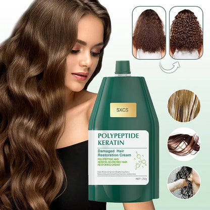 Polypeptide Keratin Hydrating Smoothing Hair Damage Repair Cream