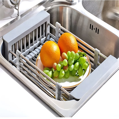 Extend kitchen sink drain basket