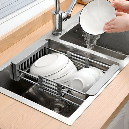 Extend kitchen sink drain basket