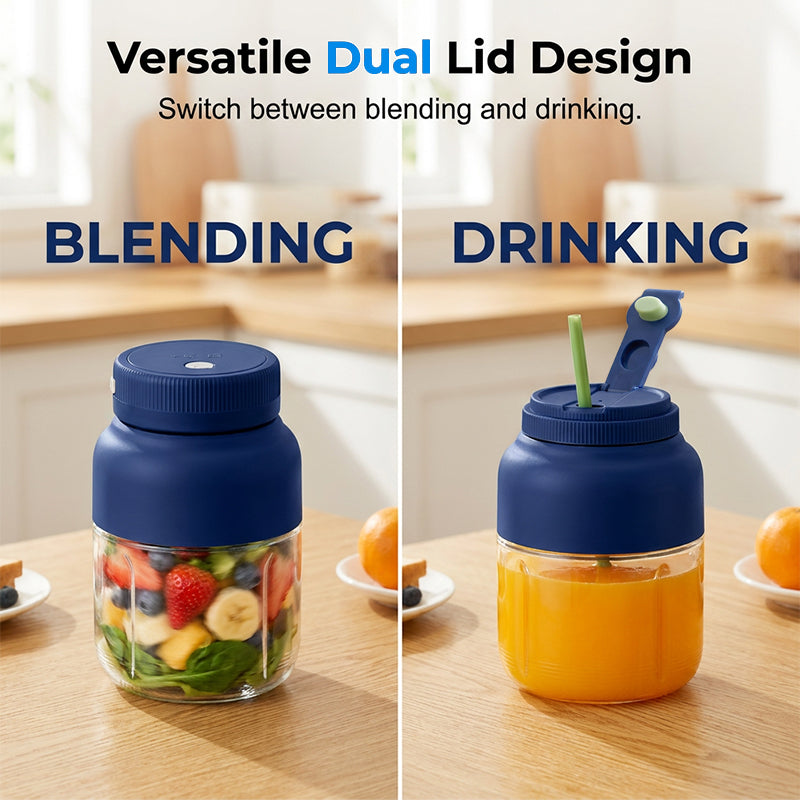 High-Capacity Cordless Juicer Cup