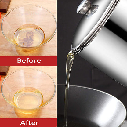 Modern Kitchen Oil Dispenser with Tray and Lid