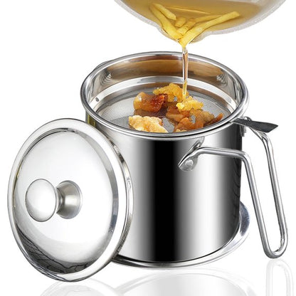 Modern Kitchen Oil Dispenser with Tray and Lid