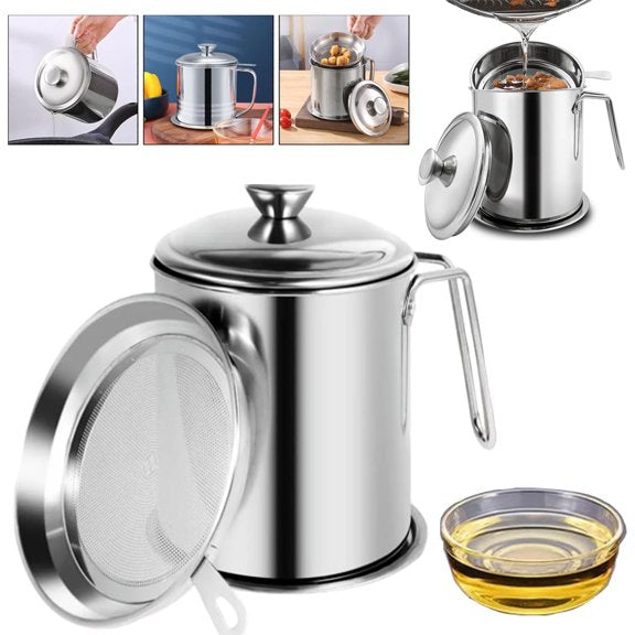 Modern Kitchen Oil Dispenser with Tray and Lid