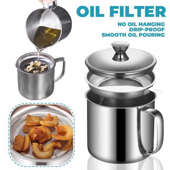 Modern Kitchen Oil Dispenser with Tray and Lid