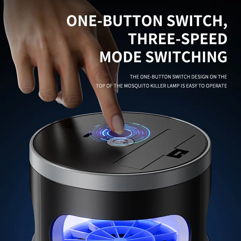 2026 Model Suction Mosquito Killer Lamp: Light Attraction + High-Speed Airflow for Strong Suction + Bionic Trap with Quiet Operation