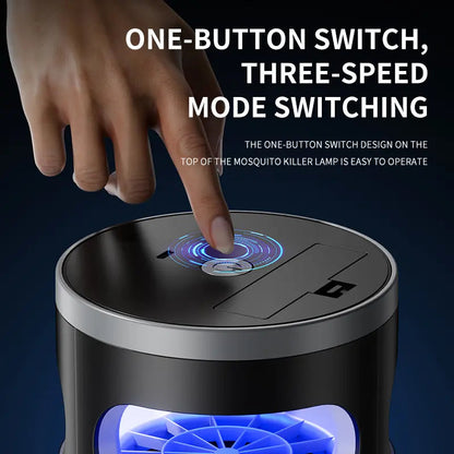 2026 Model Suction Mosquito Killer Lamp: Light Attraction + High-Speed Airflow for Strong Suction + Bionic Trap with Quiet Operation