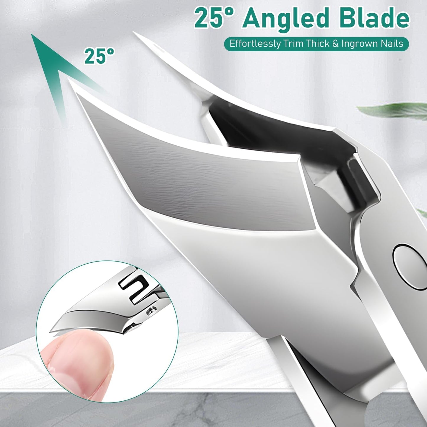 Eagle Beak Nail Clipper Set (With Filer and Nail Remover)