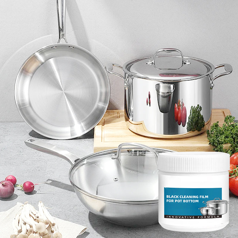 Paste remover for burnt cookware – deep cleaning for pots/pans without scratches