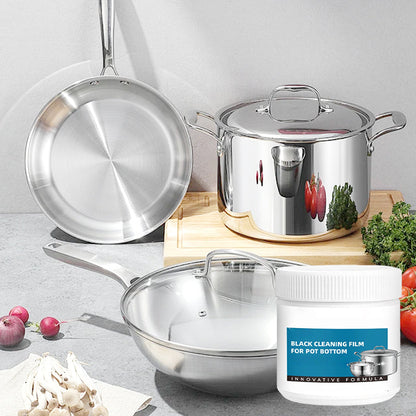 Paste remover for burnt cookware – deep cleaning for pots/pans without scratches