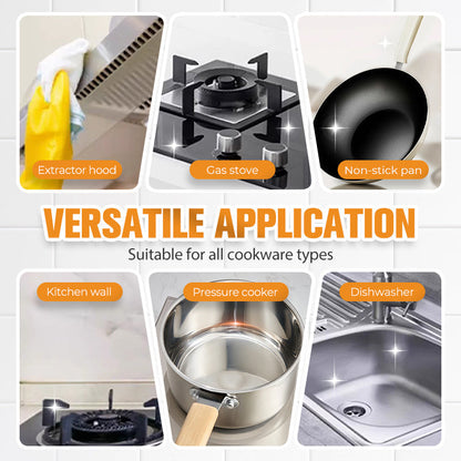 Paste remover for burnt cookware – deep cleaning for pots/pans without scratches