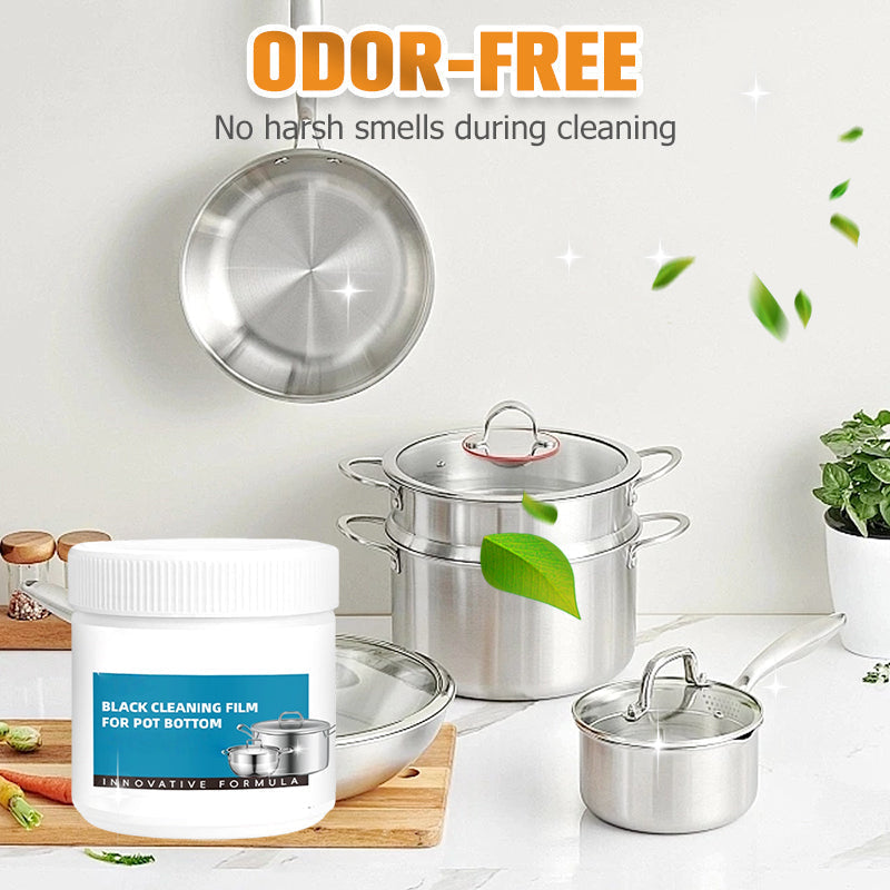 Paste remover for burnt cookware – deep cleaning for pots/pans without scratches