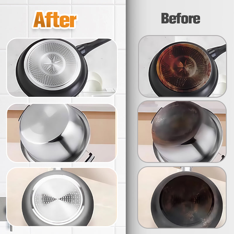Paste remover for burnt cookware – deep cleaning for pots/pans without scratches