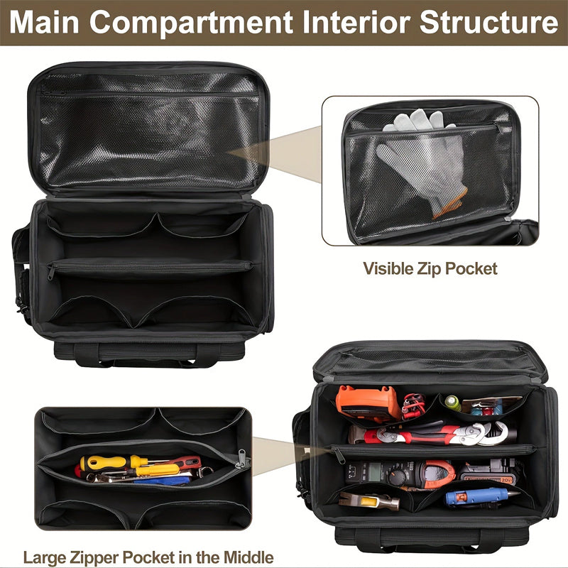 🔥2026 Hot sale 50% OFF🔥14-Inch Heavy-Duty Canvas Tool Bag