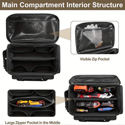 🔥2026 Hot sale 50% OFF🔥14-Inch Heavy-Duty Canvas Tool Bag