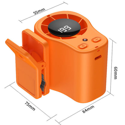 ⏰Hands-Free Personal Cooling Fan with LED Display