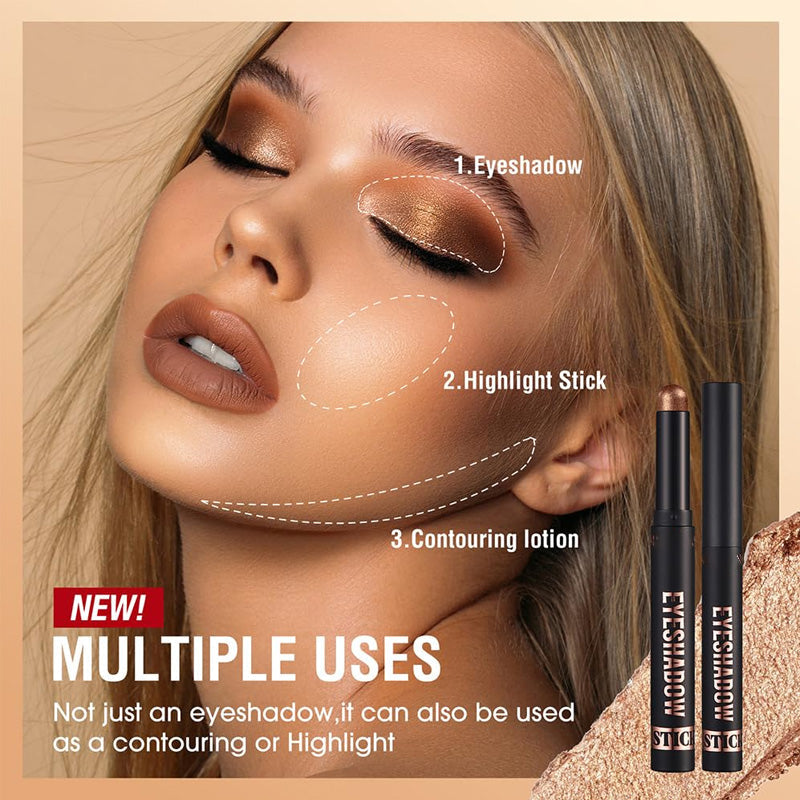 🎄50K+ SOLD! 🎁✨8 Colors Glitter Eyeshadow Stick