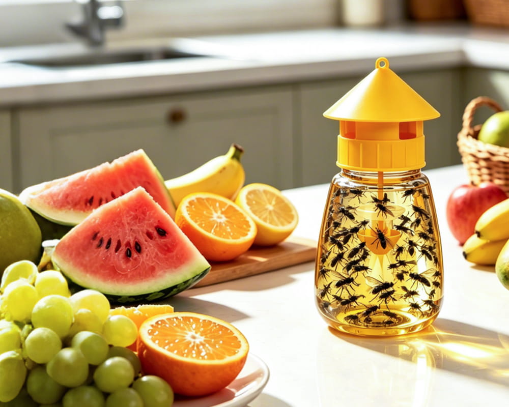 Reusable Hanging Fly Trap🚫🦟 – Safe for Indoor & Outdoor