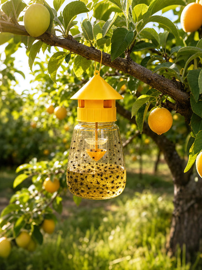 Reusable Hanging Fly Trap🚫🦟 – Safe for Indoor & Outdoor