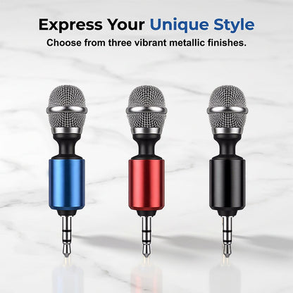 3.5mm Jack Mini Vocal Microphone