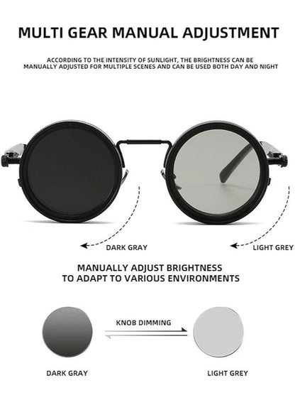 🔥Adjustable Tint Rounded Polarized Lenses