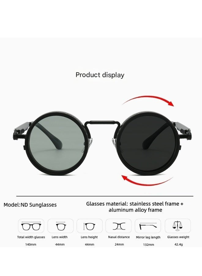 🔥Adjustable Tint Rounded Polarized Lenses
