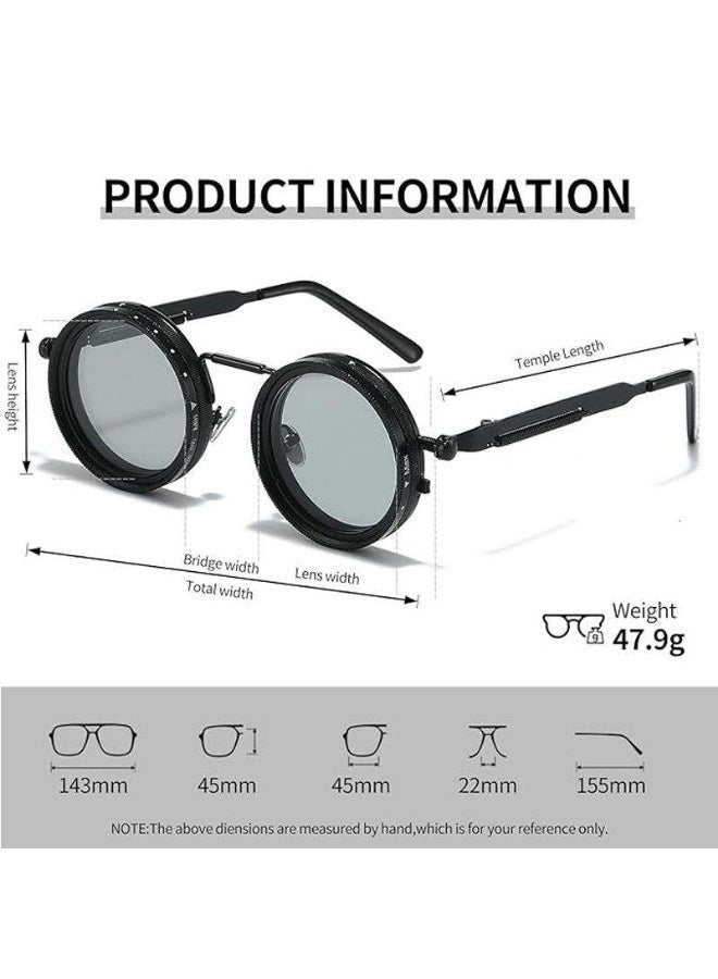 🔥Adjustable Tint Rounded Polarized Lenses