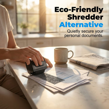💯🔥Privacy Protection Security Roller Stamp — Address & Billing Info Blocker, Home & Office Mailing Essentials